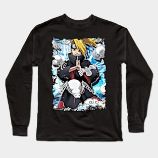 DEIDARA MERCH VTG Long Sleeve T-Shirt